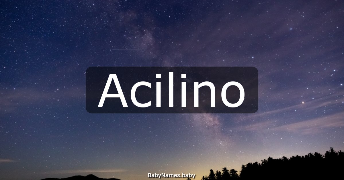 Acilino