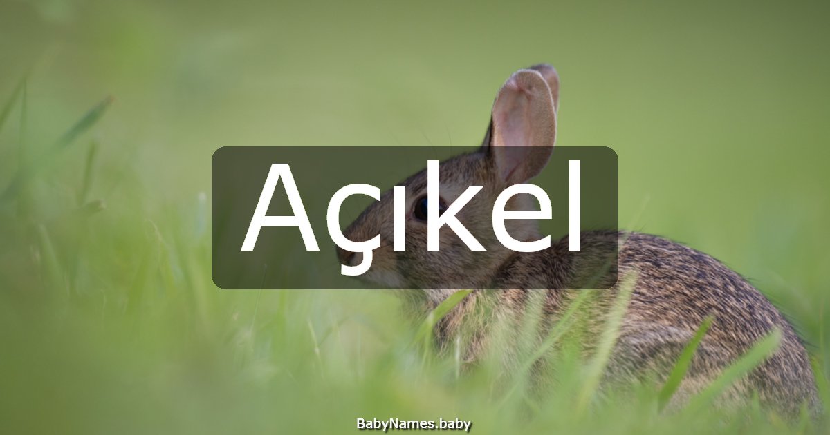 Açıkel
