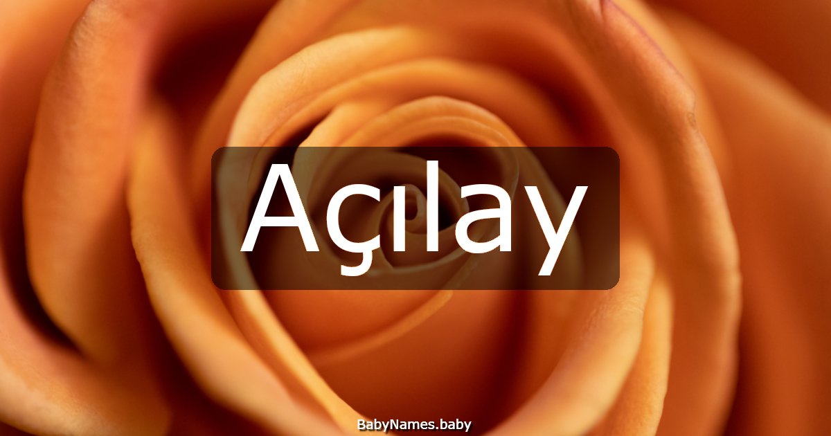Açılay