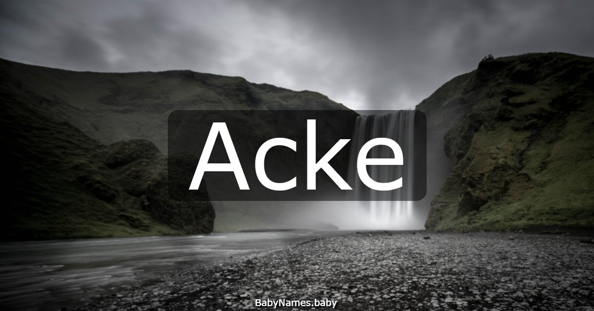 Acke