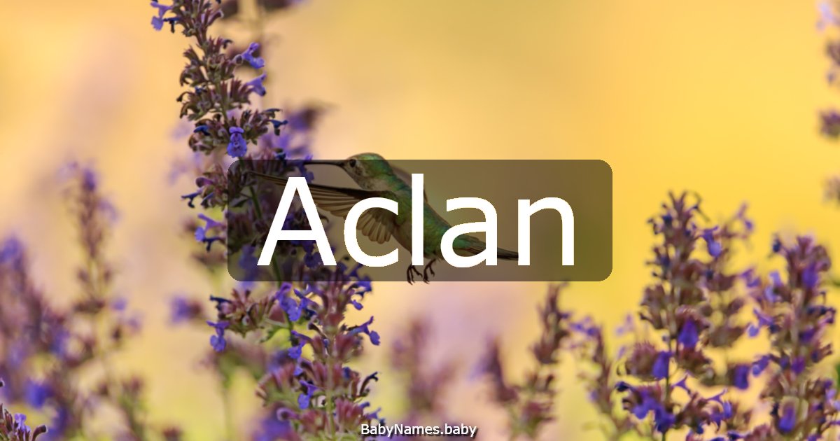 Aclan