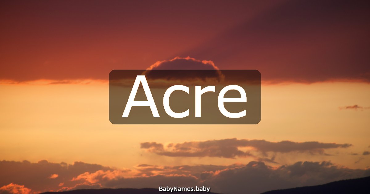 Acre