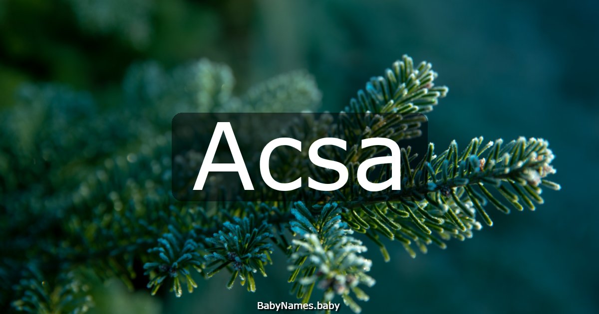 Acsa