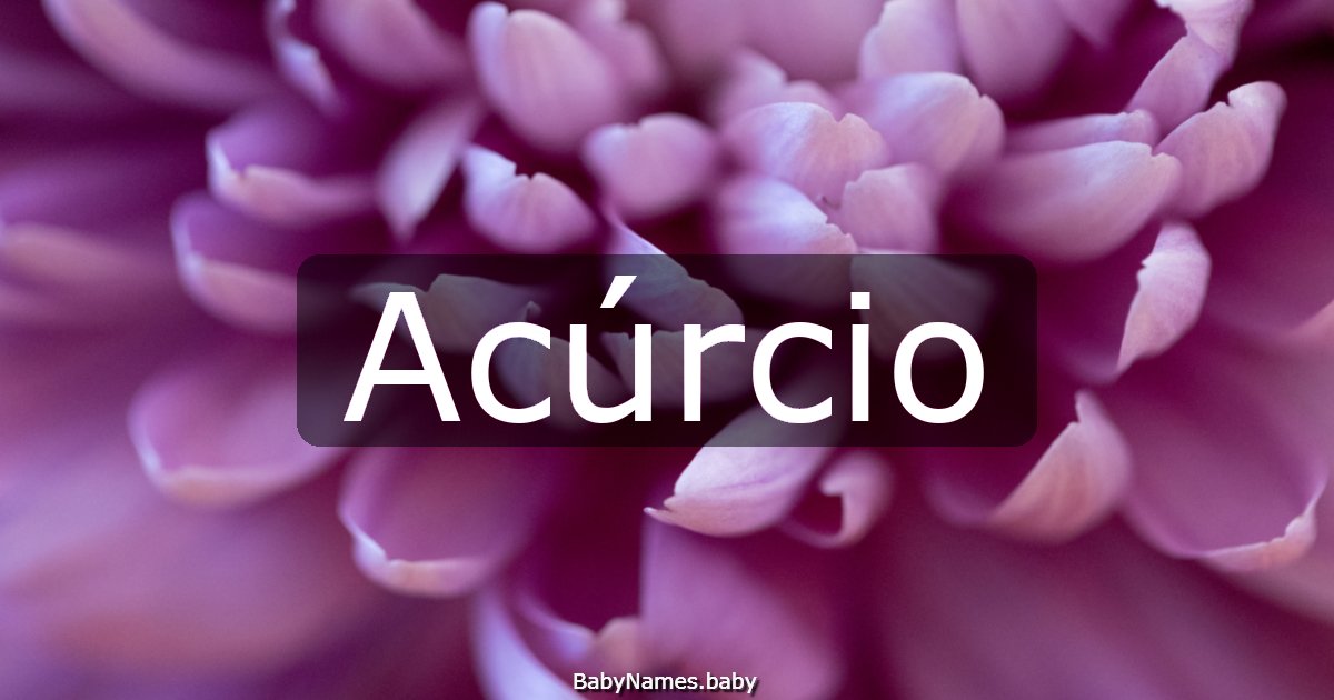 Acúrcio