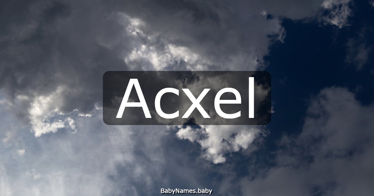 Acxel