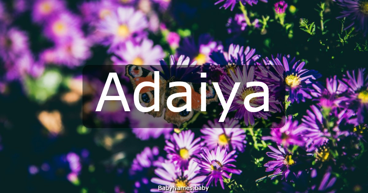 Adaiya