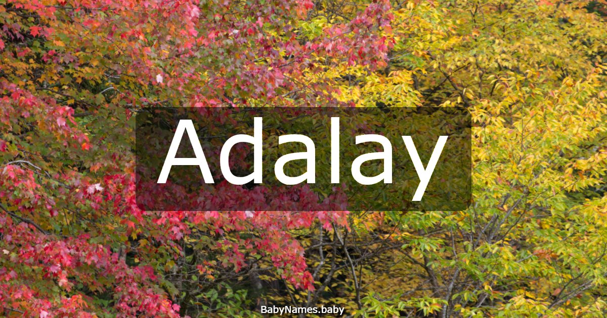Adalay