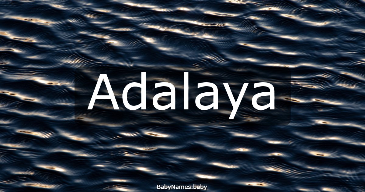Adalaya