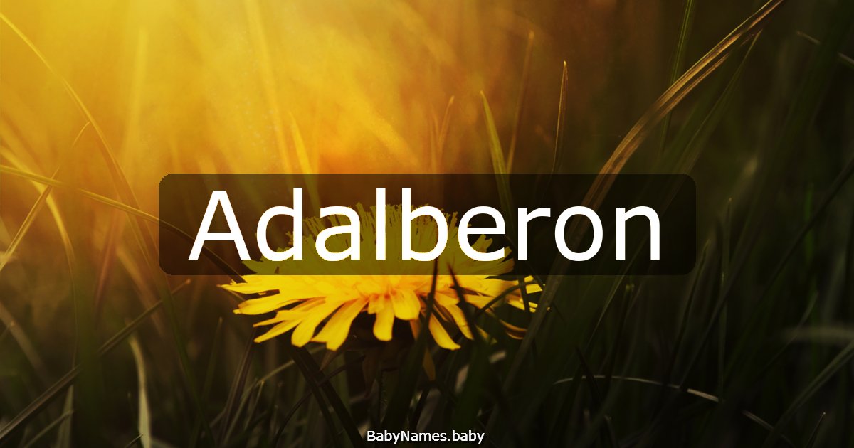 Adalberon