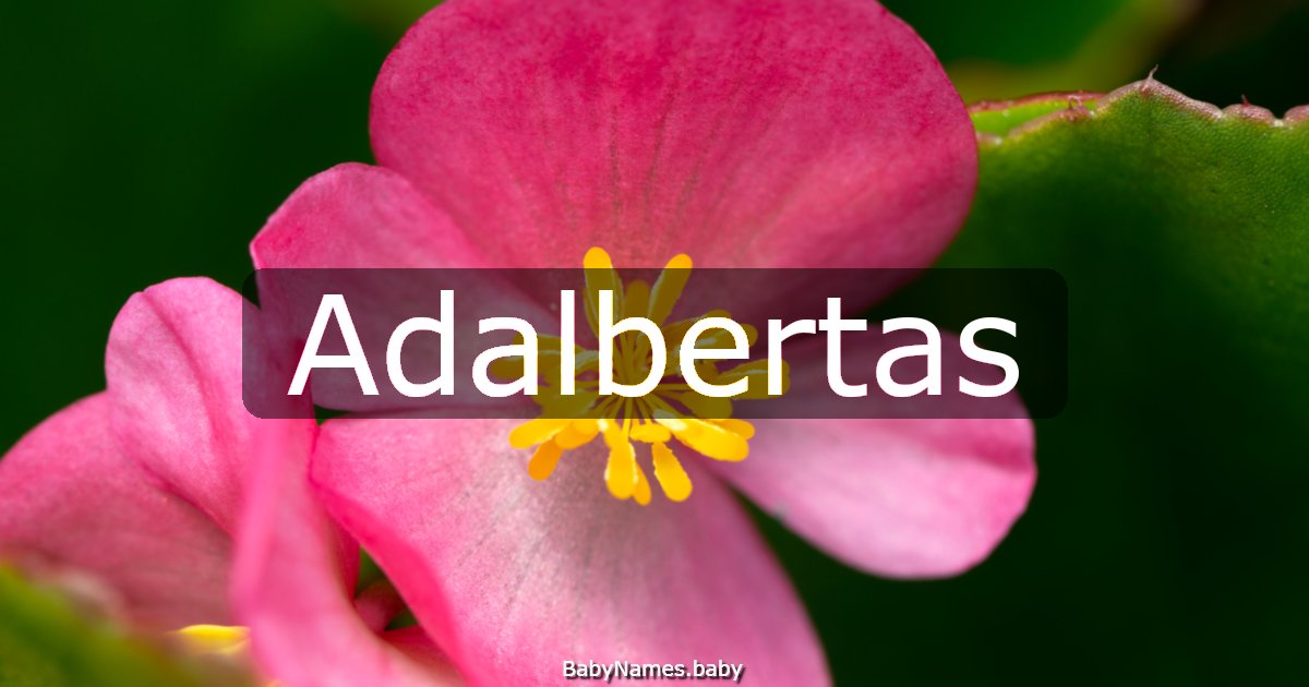 Adalbertas