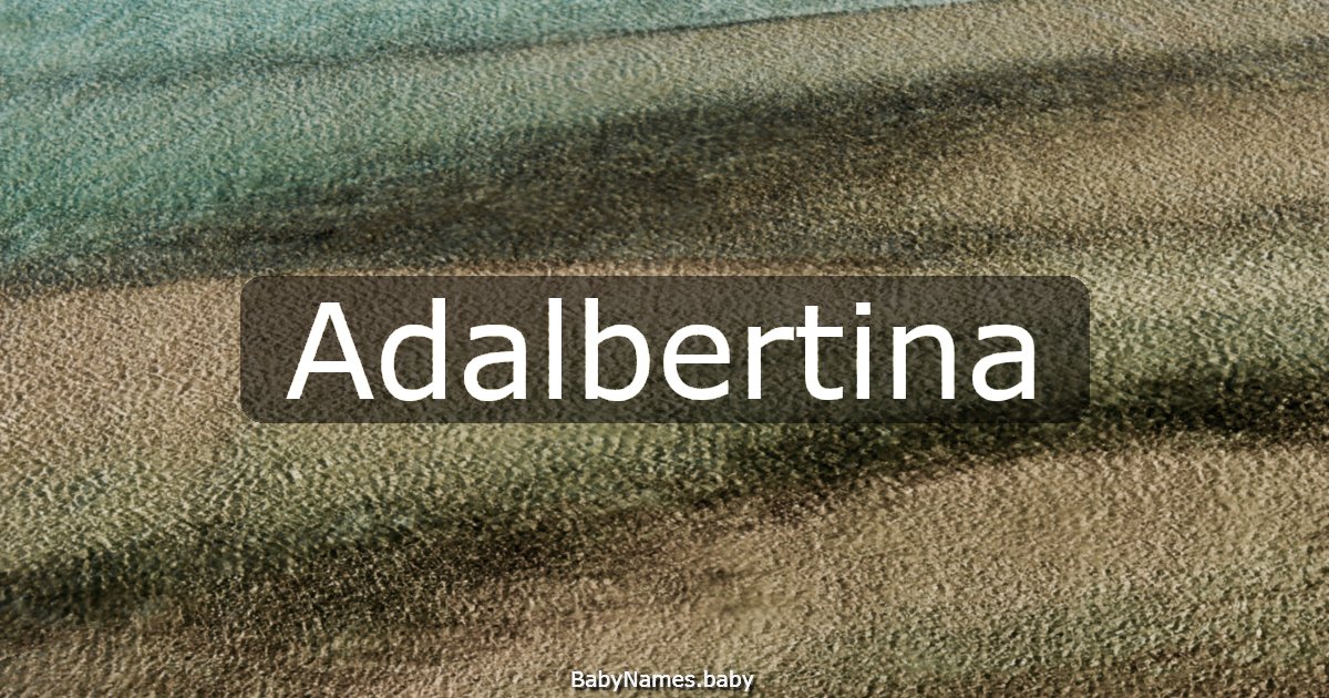 Adalbertina