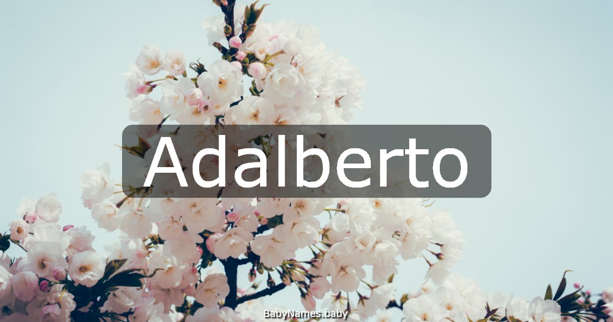 Adalberto