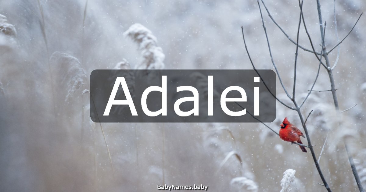 Adalei