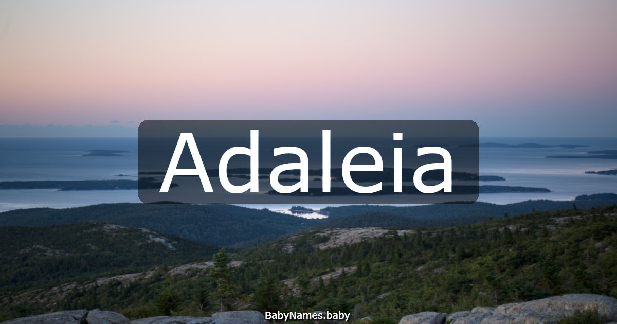 Adaleia