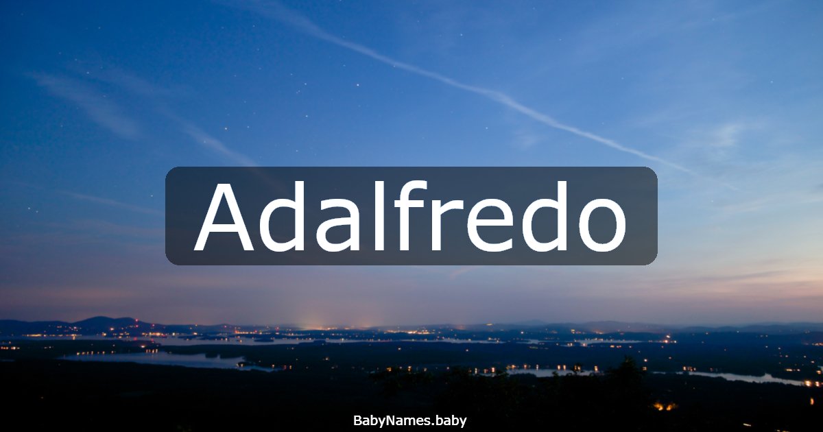 Adalfredo