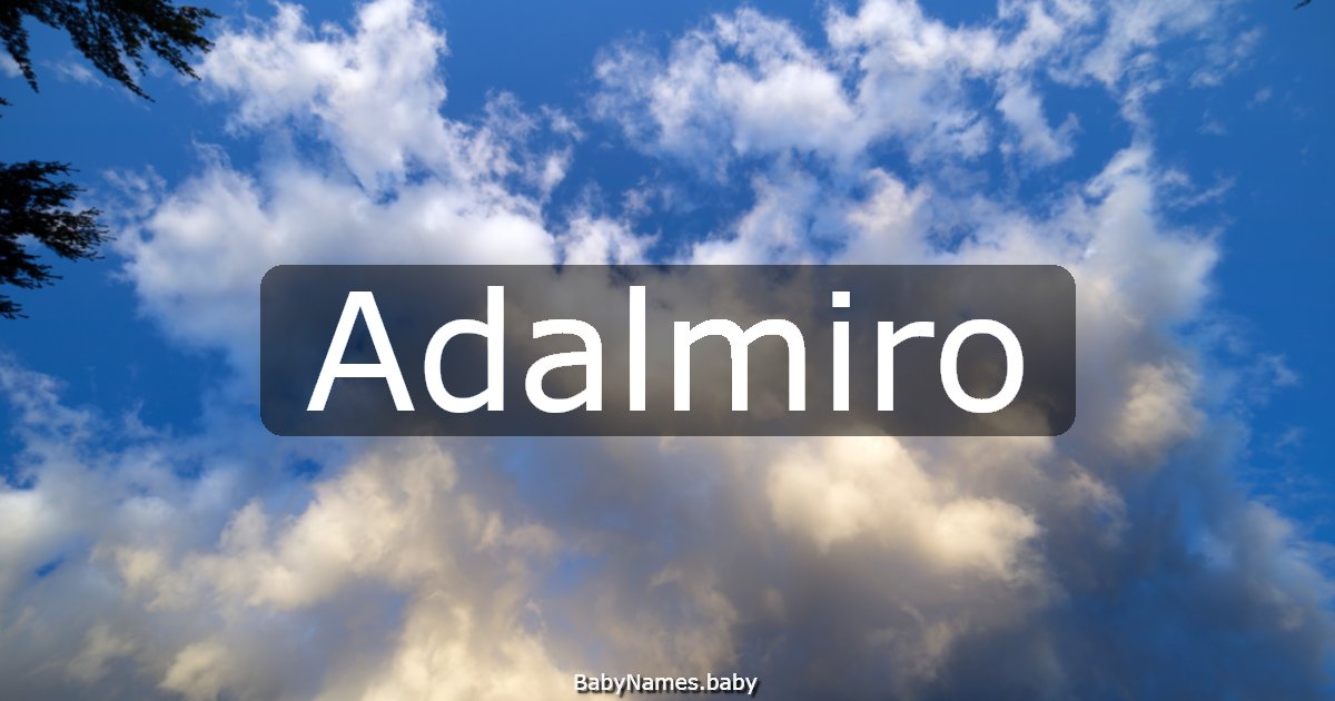 Adalmiro