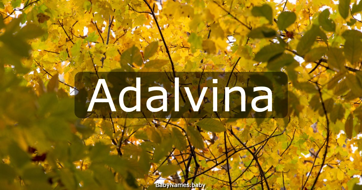 Adalvina