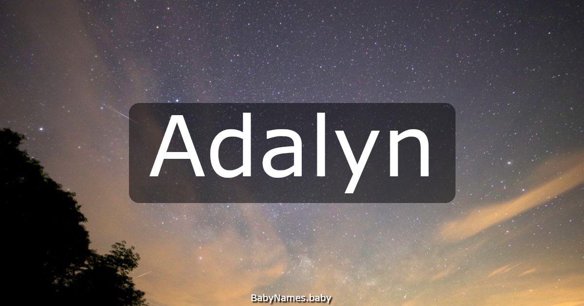 Adalyn