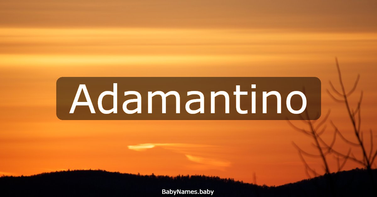 Adamantino