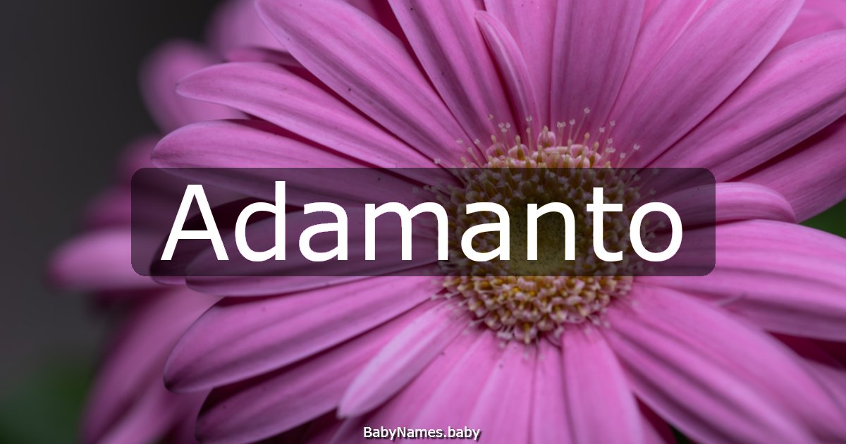 Adamanto