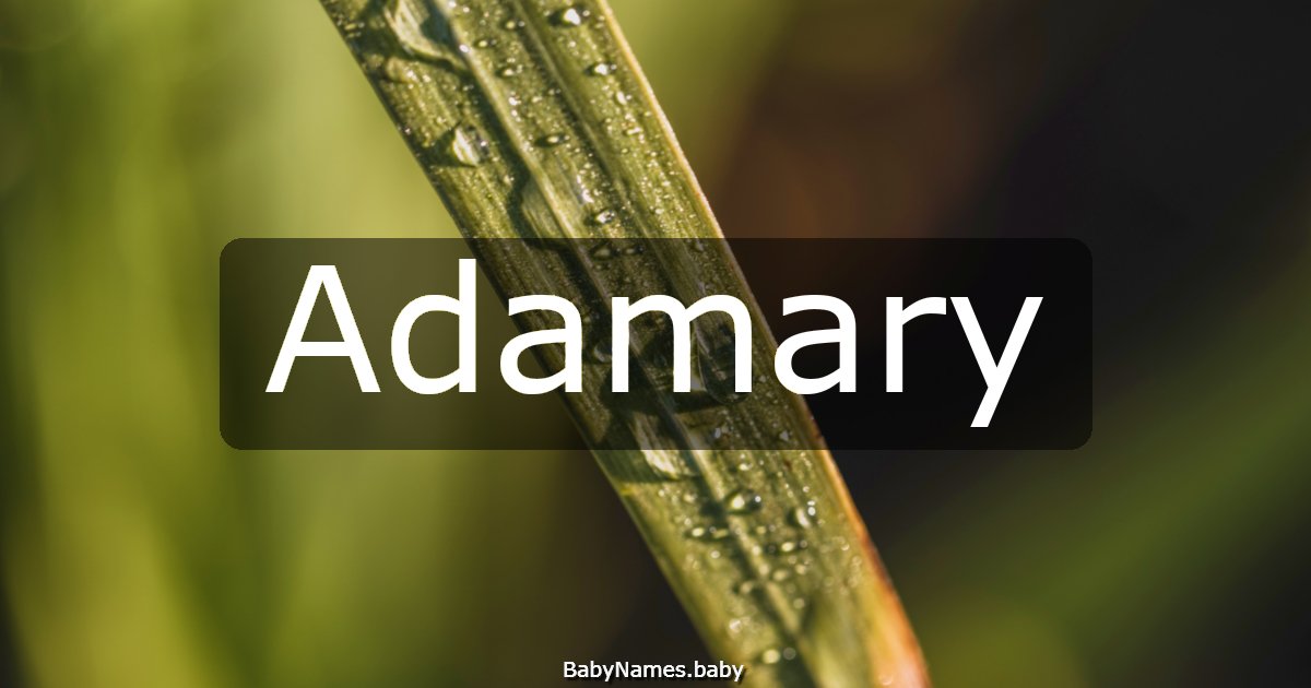 Adamary