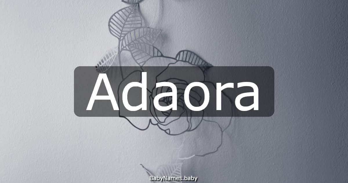 Adaora