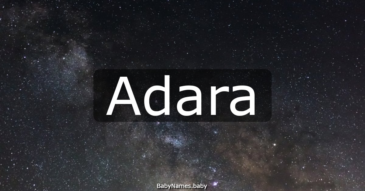 Adara