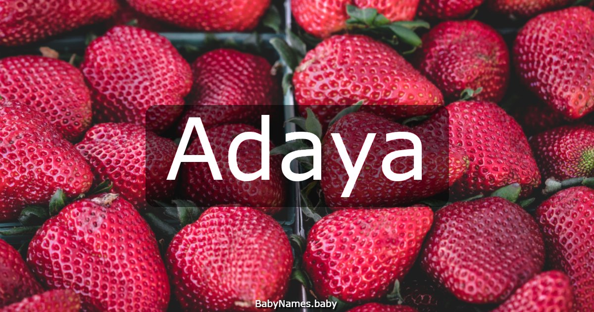 Adaya