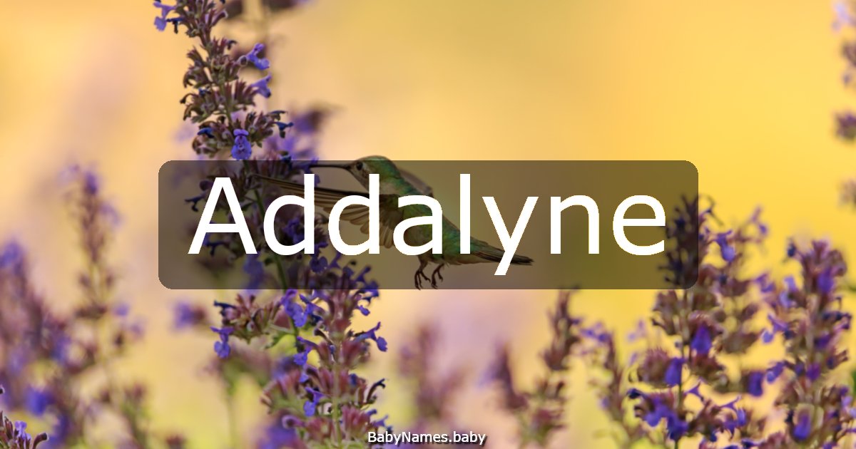 Addalyne