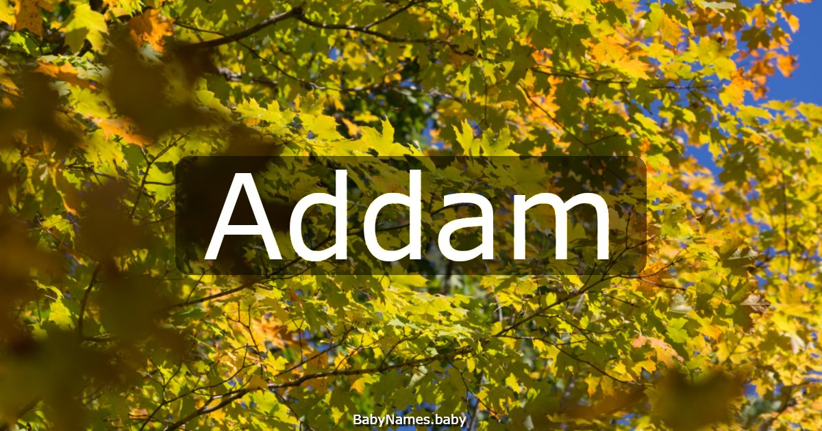 Addam