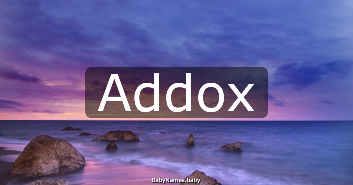 Addox