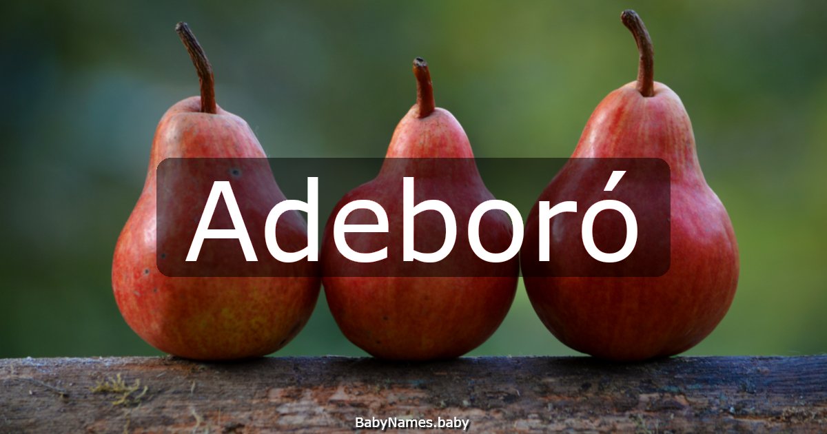 Adeboró