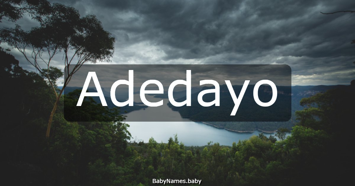 Adedayo