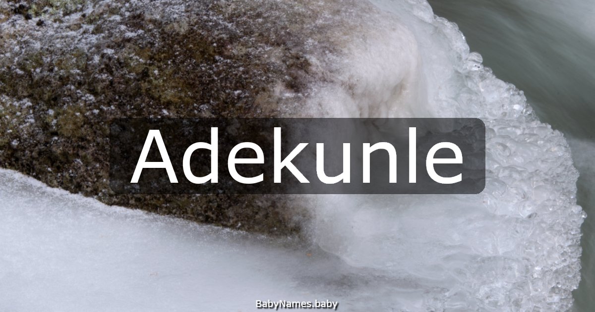 Adekunle