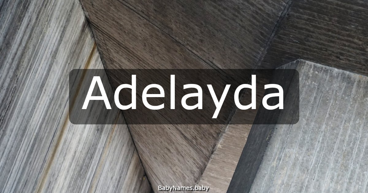 Adelayda