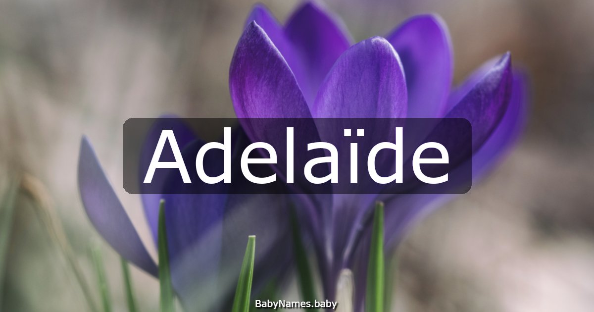 Adelaïde