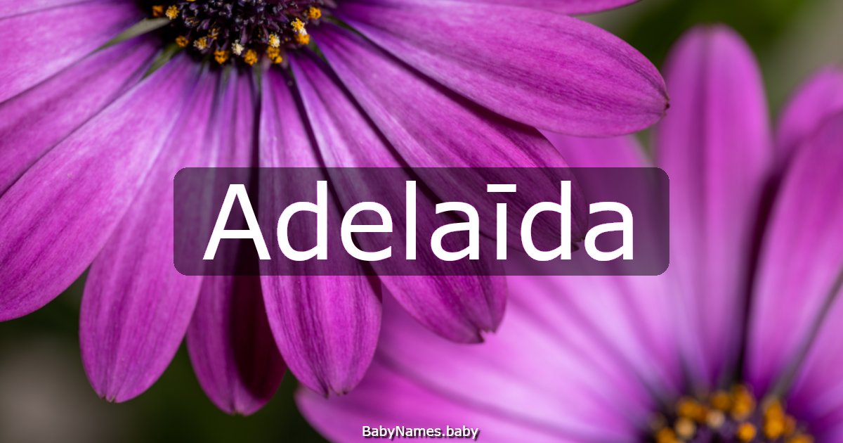 Adelaīda