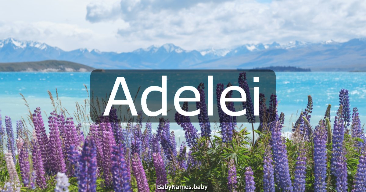 Adelei