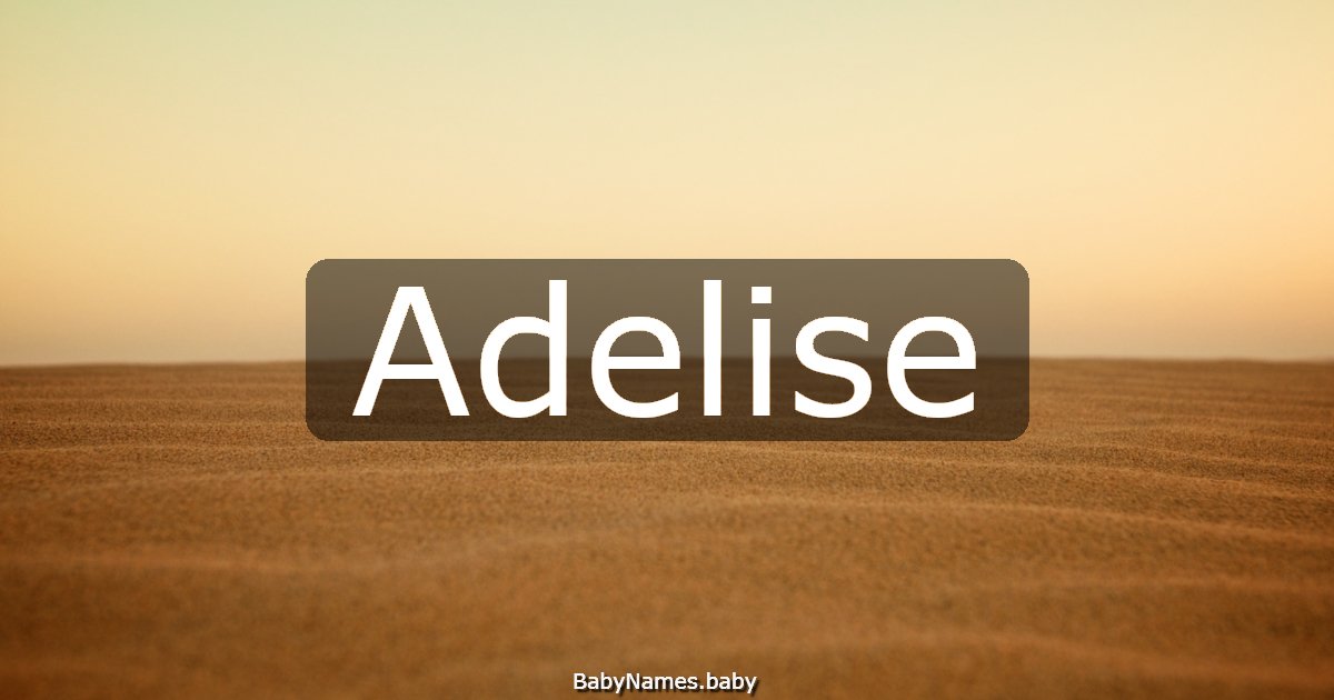 Adelise