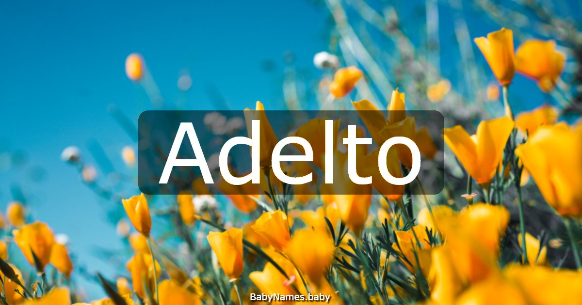 Adelto