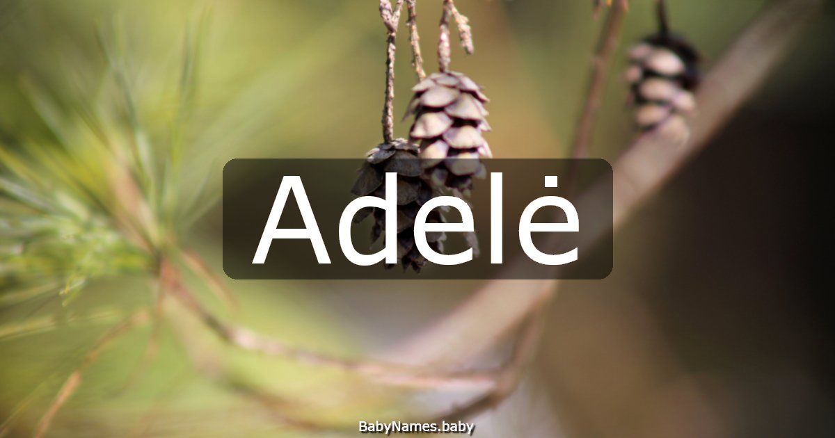 Adelė