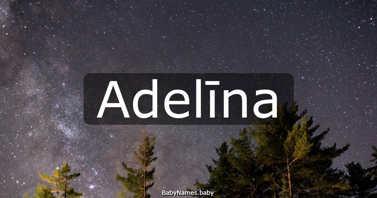 Adelīna