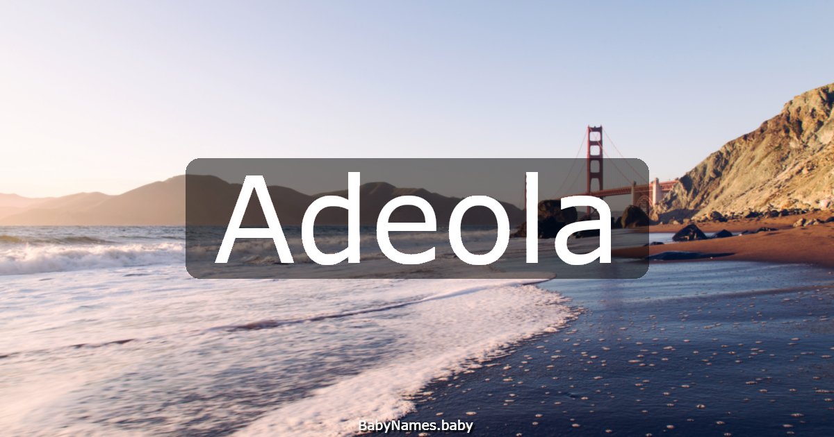 Adeola