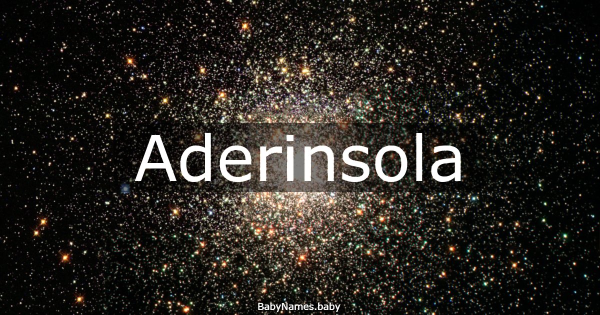 Aderinsola