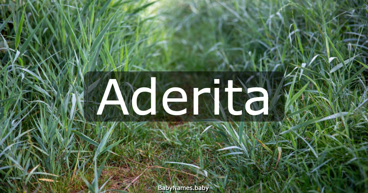 Aderita