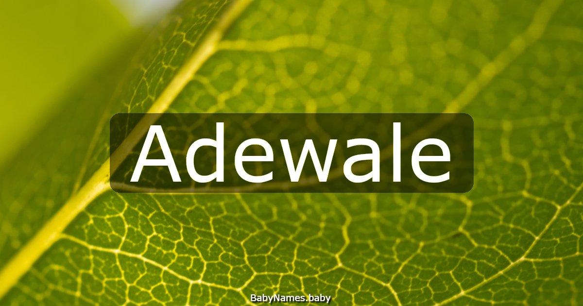 Adewale