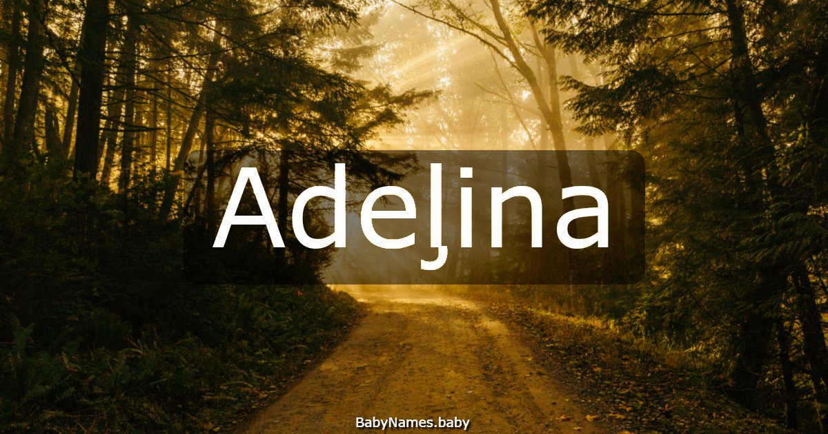 Adeļina