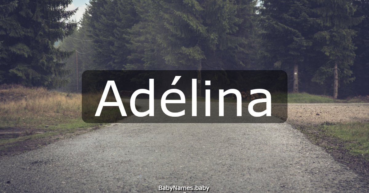 Adélina