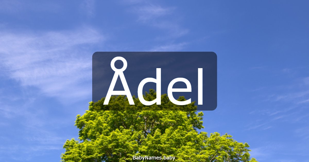 Ådel