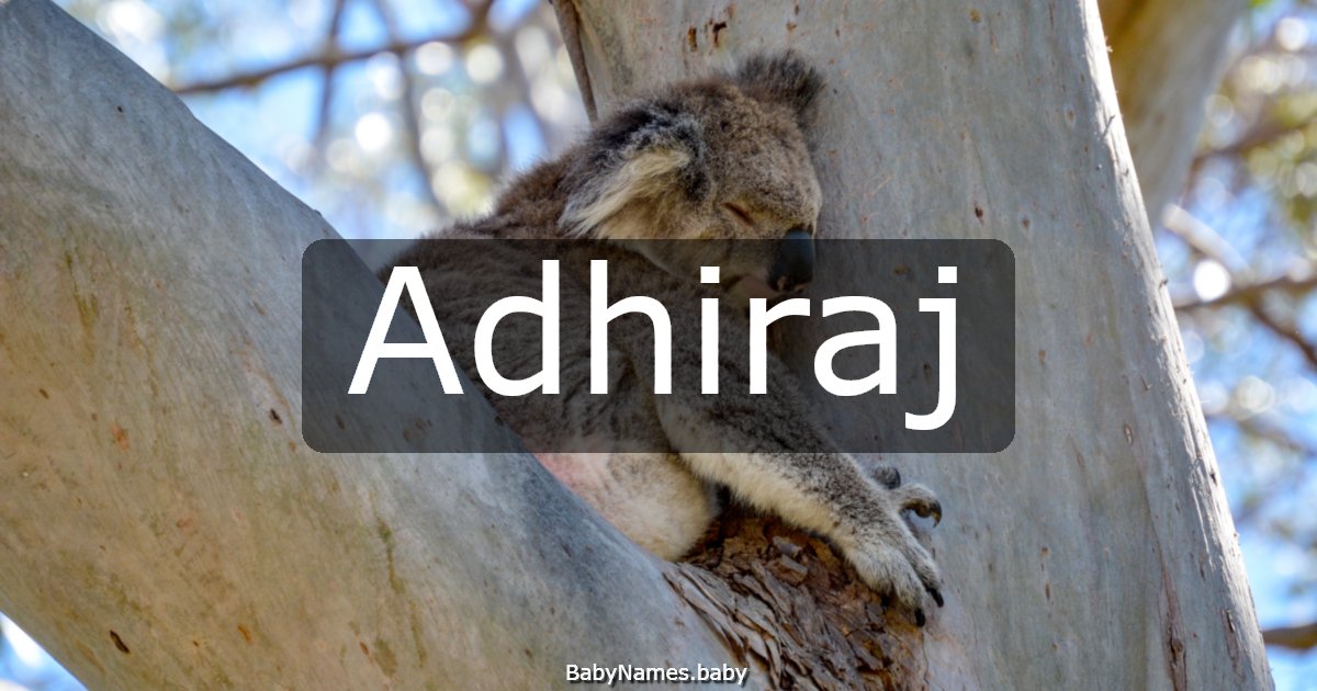 Adhiraj
